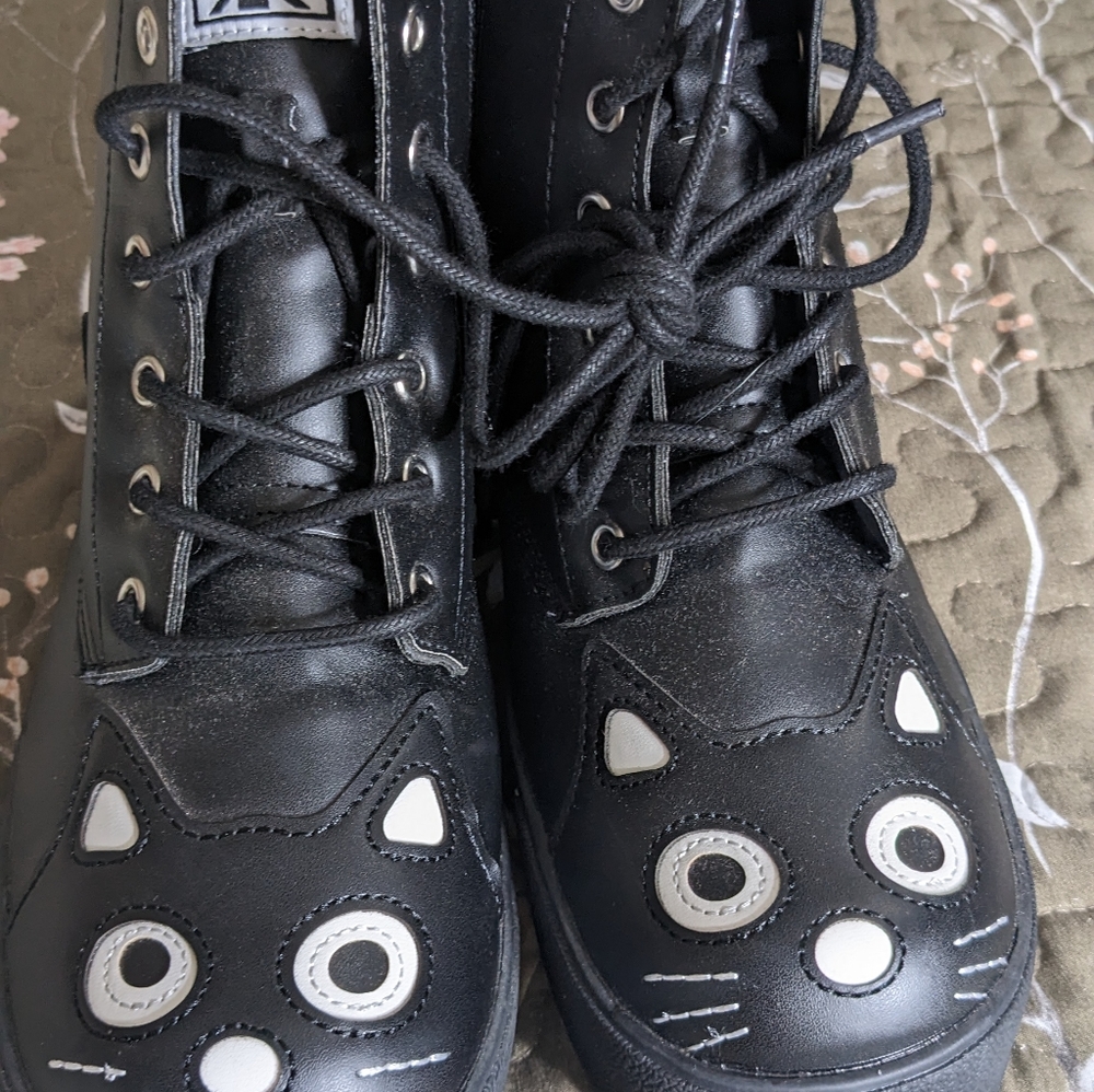 T.U.K. Black Kitty sneaker boot